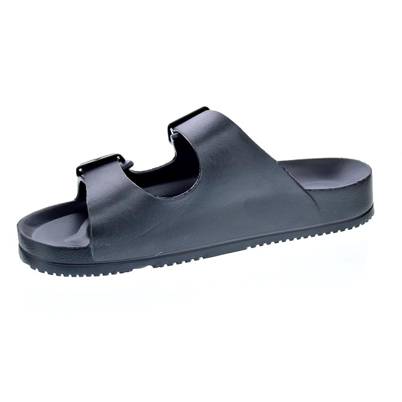Sandalias Duuo zapatos Hombre modelo Bio Eva Negro Hebillas