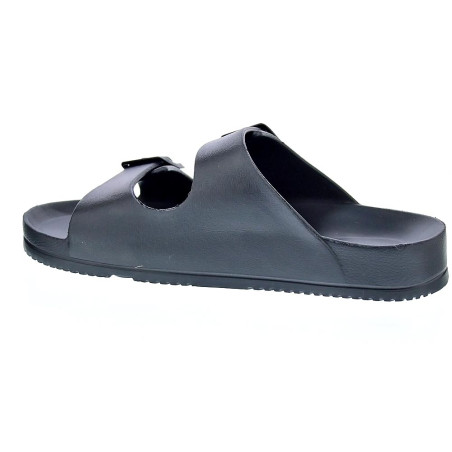Sandalias Duuo zapatos Hombre modelo Bio Eva Negro Hebillas