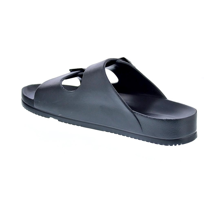 Sandalias Duuo zapatos Hombre modelo Bio Eva Negro Hebillas