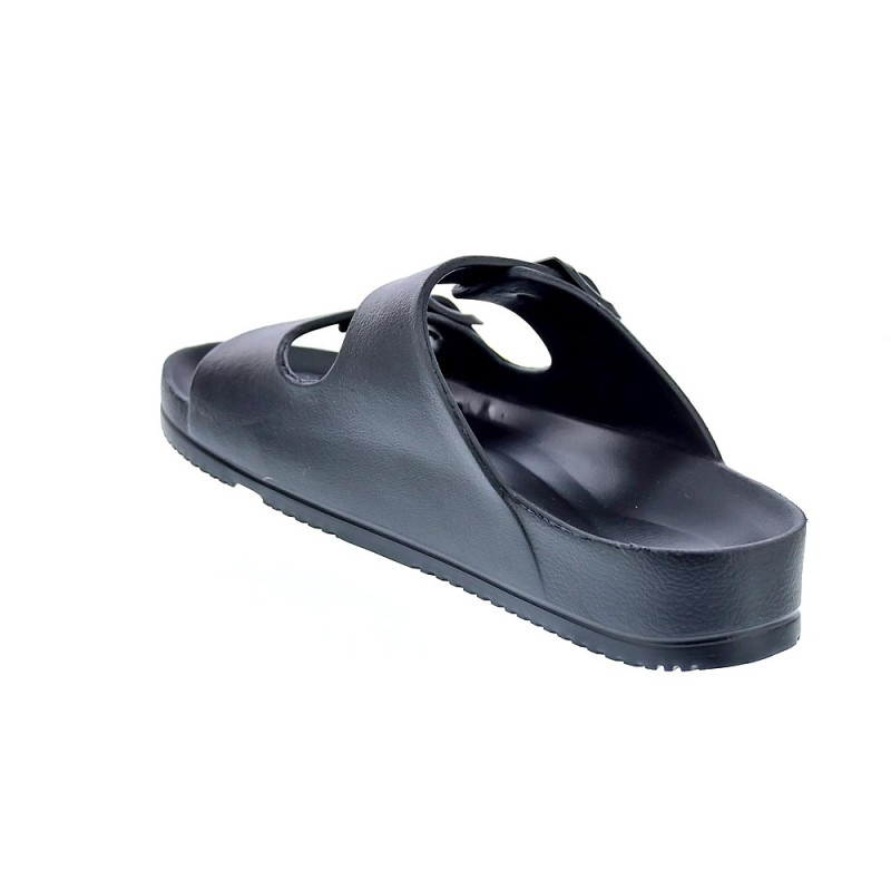 Sandalias Duuo zapatos Hombre modelo Bio Eva Negro Hebillas