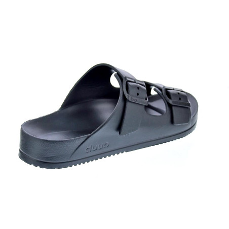 Sandalias Duuo zapatos Hombre modelo Bio Eva Negro Hebillas