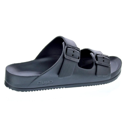 Sandalias Duuo zapatos Hombre modelo Bio Eva Negro Hebillas