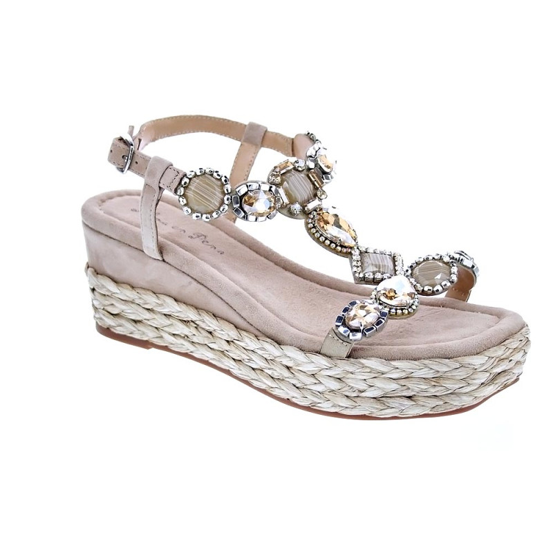 Sandalias Alma en Pena zapatos Mujer modelo V23571 Beige 
