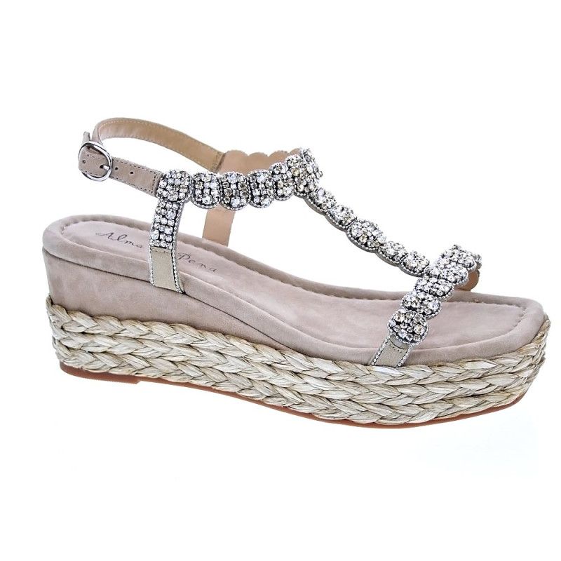 Sandalias Alma en Pena zapatos Mujer modelo V23573 Beige 