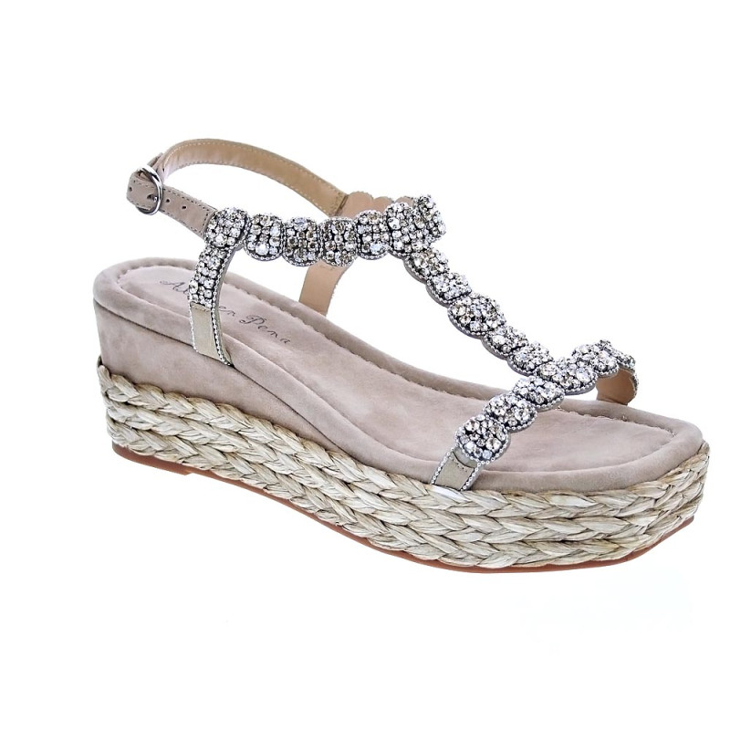 Sandalias Alma en Pena zapatos Mujer modelo V23573 Beige 