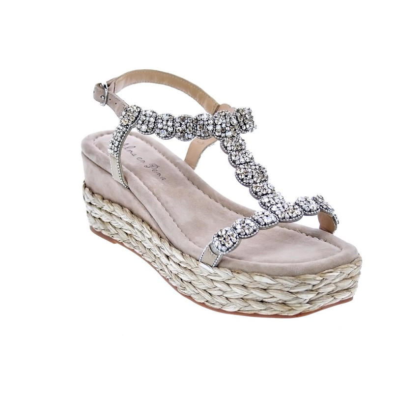 Sandalias Alma en Pena zapatos Mujer modelo V23573 Beige 