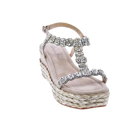Sandalias Alma en Pena zapatos Mujer modelo V23573 Beige 