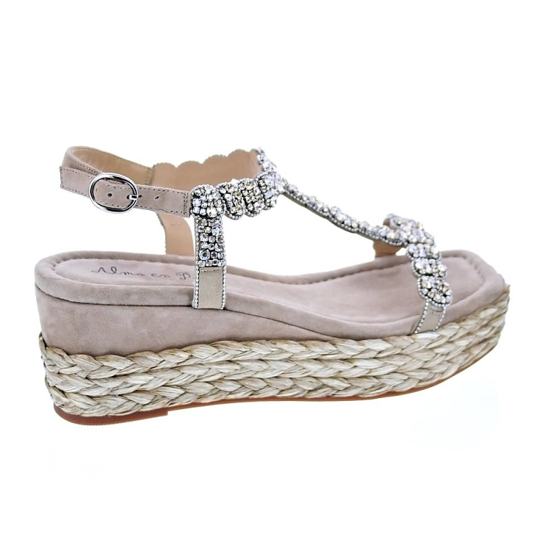 Sandalias Alma en Pena zapatos Mujer modelo V23573 Beige 