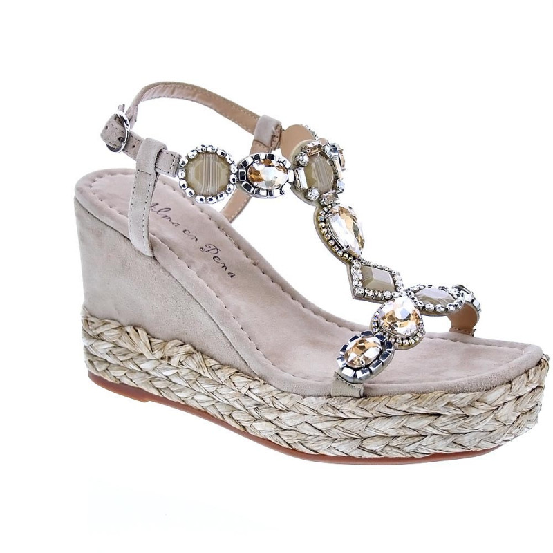 Sandalias Alma en Pena zapatos Mujer modelo V23510 Beige 