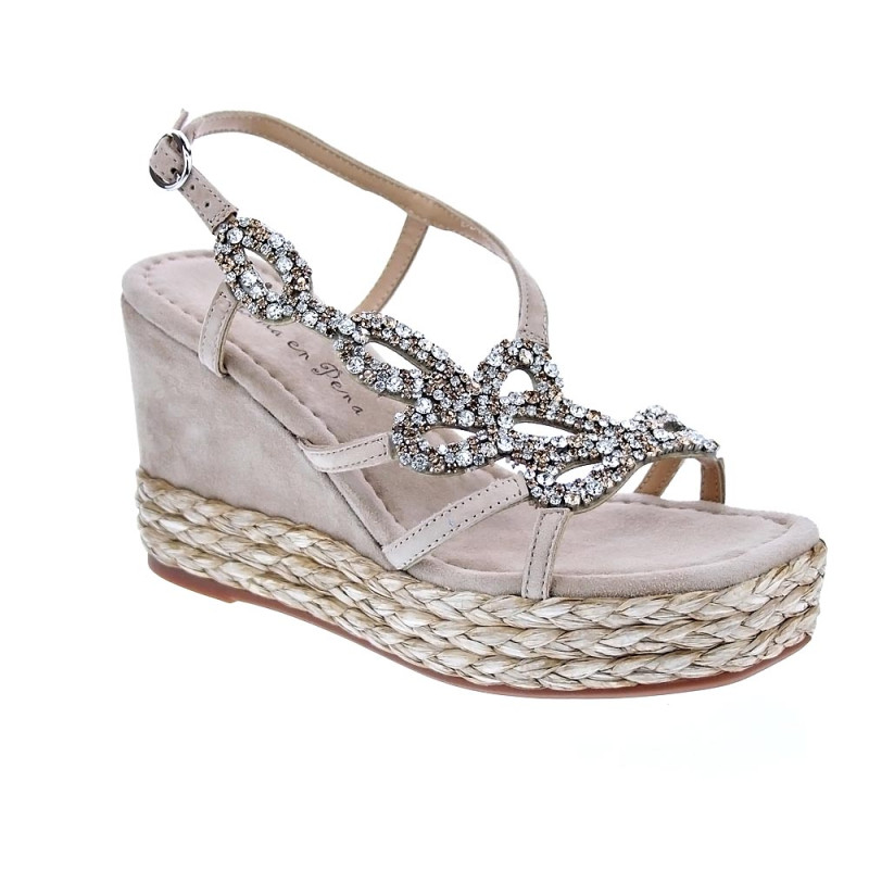 Sandalias Alma en Pena zapatos Mujer modelo V23511 Beige 