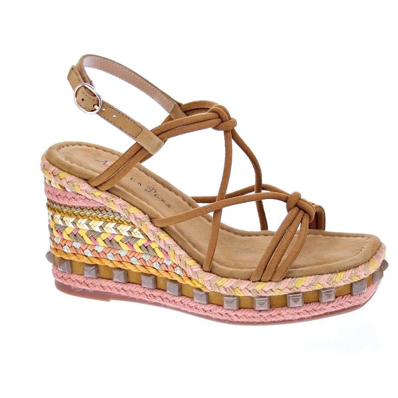 Sandalias Alma en Pena zapatos Mujer modelo V23452 Marrón 