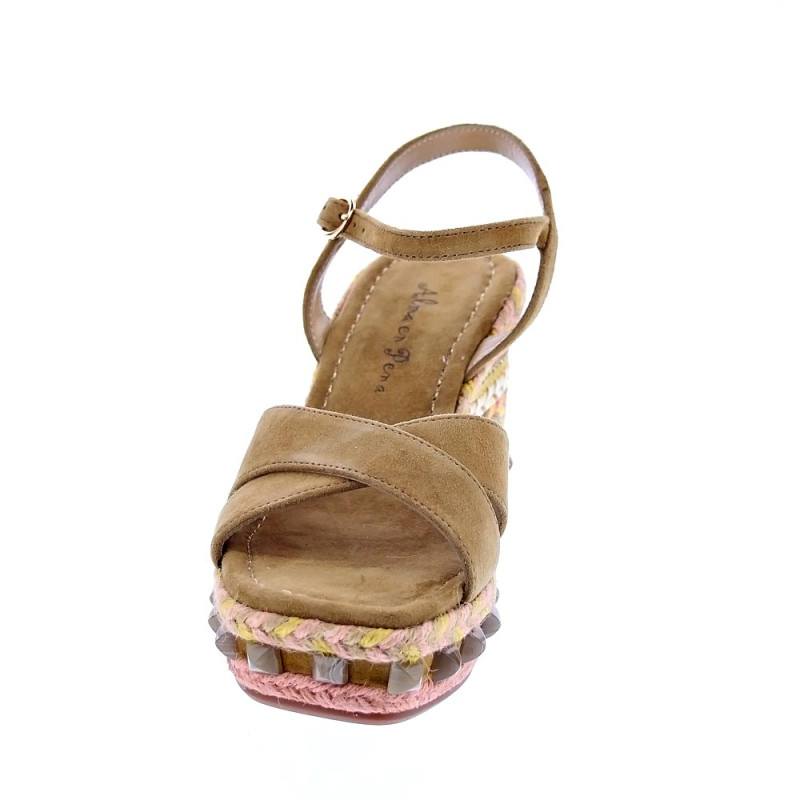 Sandalias Alma en Pena zapatos Mujer modelo V23455 Beige 