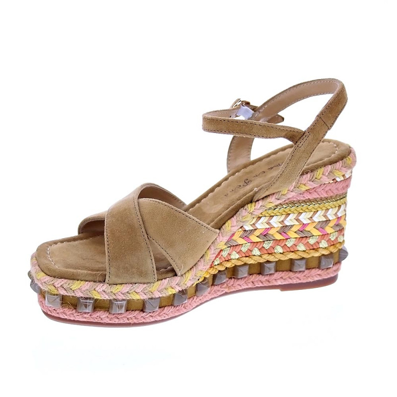 Sandalias Alma en Pena zapatos Mujer modelo V23455 Beige 