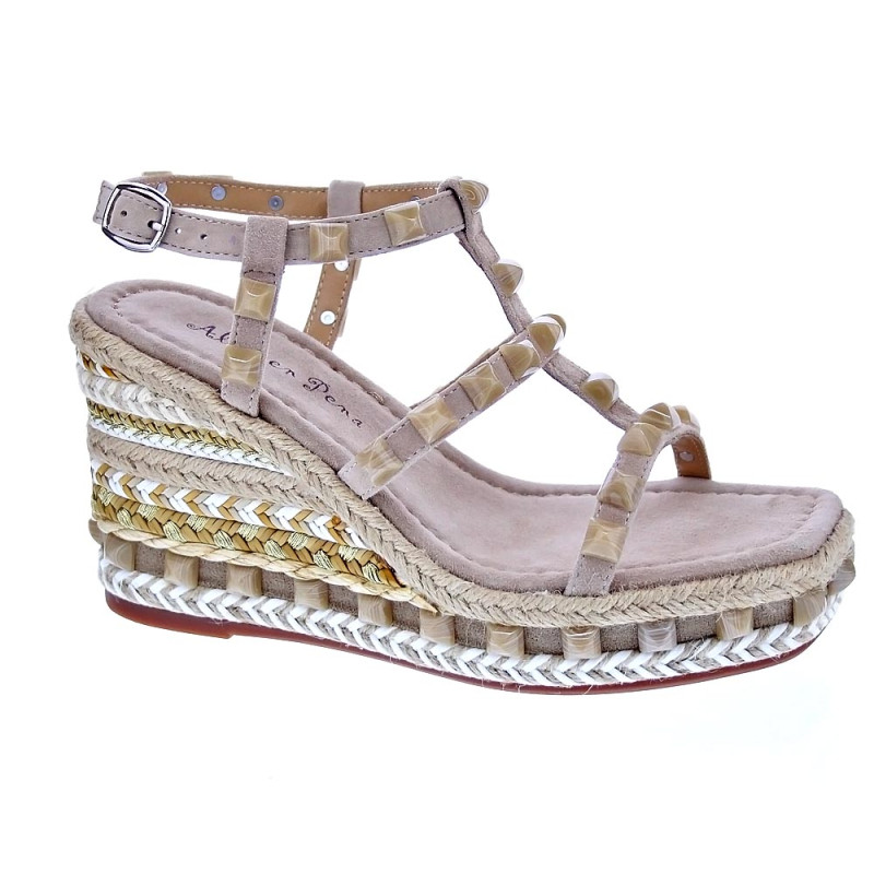 Sandalias Alma en Pena zapatos Mujer modelo V23451 Beige 
