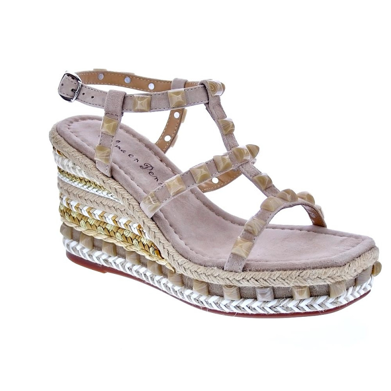 Sandalias Alma en Pena zapatos Mujer modelo V23451 Beige 