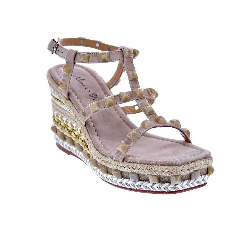 Sandalias Alma en Pena zapatos Mujer modelo V23451 Beige 