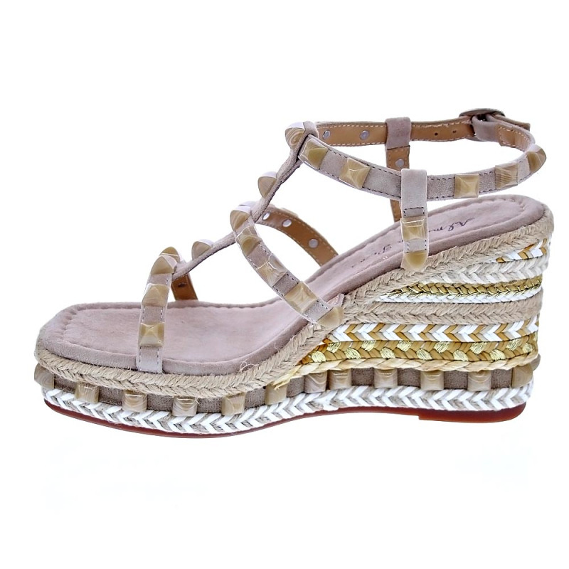 Sandalias Alma en Pena zapatos Mujer modelo V23451 Beige 