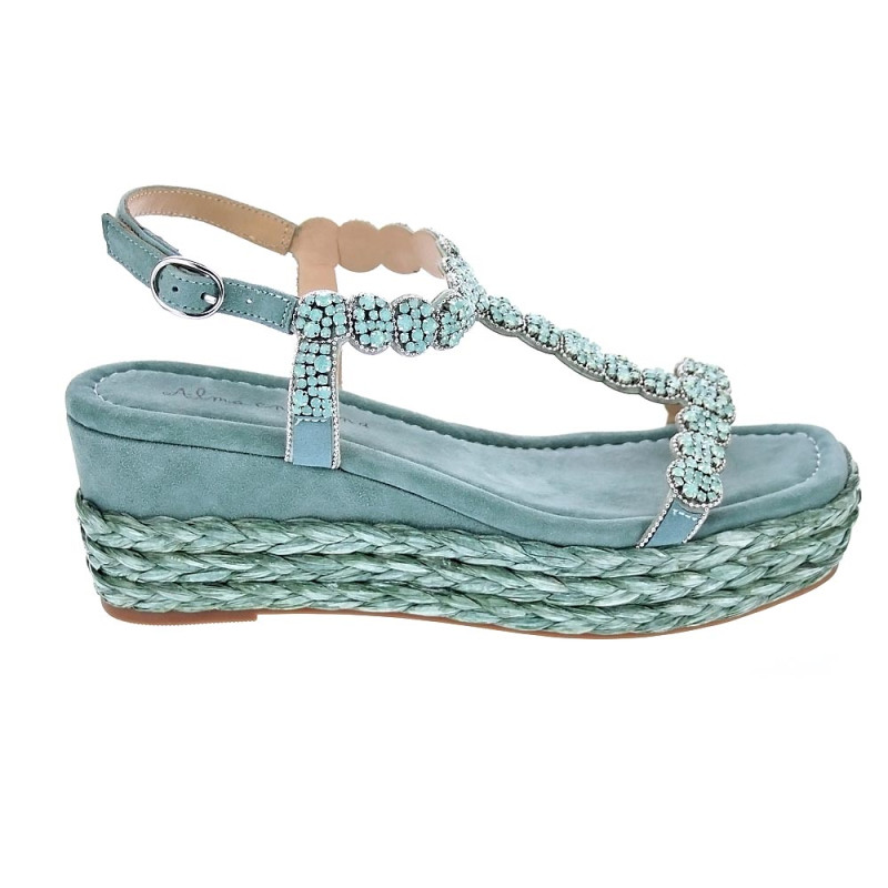 Sandalias Alma en Pena zapatos Mujer modelo V23573 Azul 