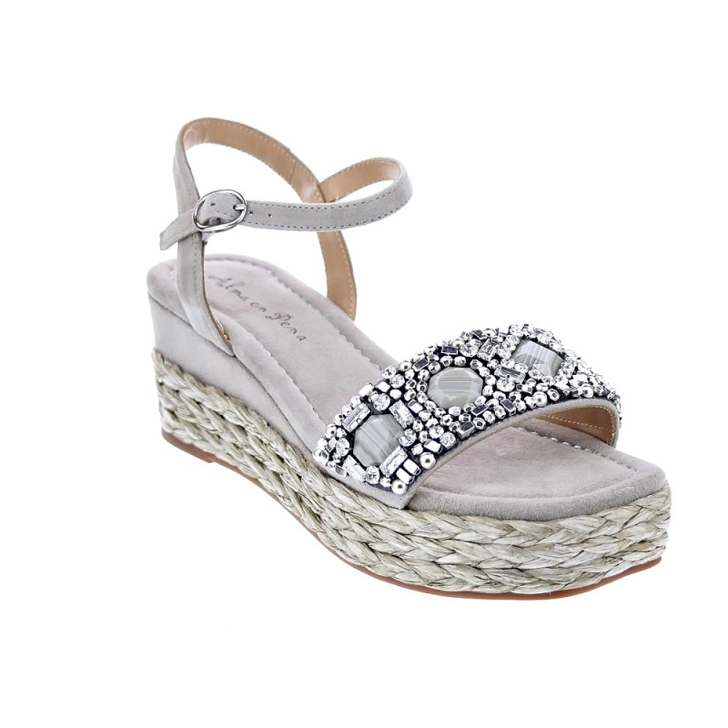 Sandalias Alma en Pena zapatos Mujer modelo V23570 Gris 