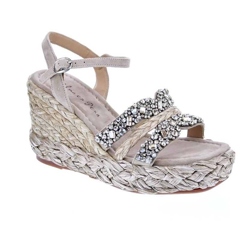 Sandalias Alma en Pena zapatos Mujer modelo V23506 Beige 