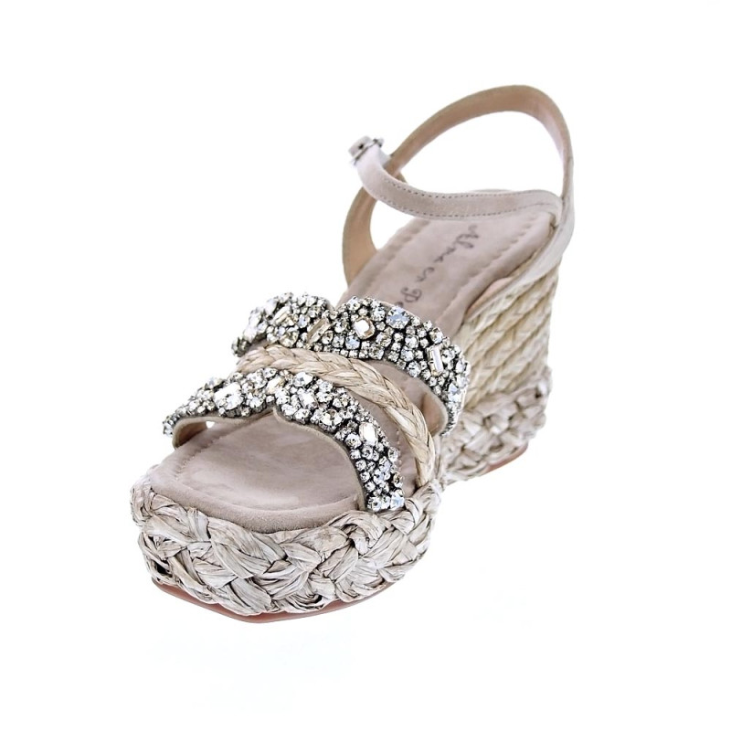 Sandalias Alma en Pena zapatos Mujer modelo V23506 Beige 
