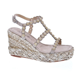 Sandalias Alma en Pena zapatos Mujer modelo V23517 Beige  2
