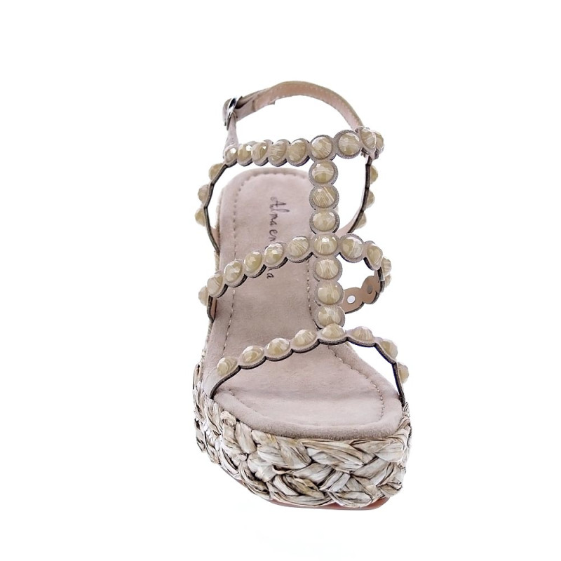 Sandalias Alma en Pena zapatos Mujer modelo V23517 Beige 