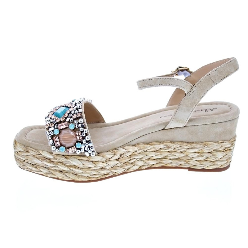 Sandalias Alma en Pena zapatos Mujer modelo V23570 Beige 