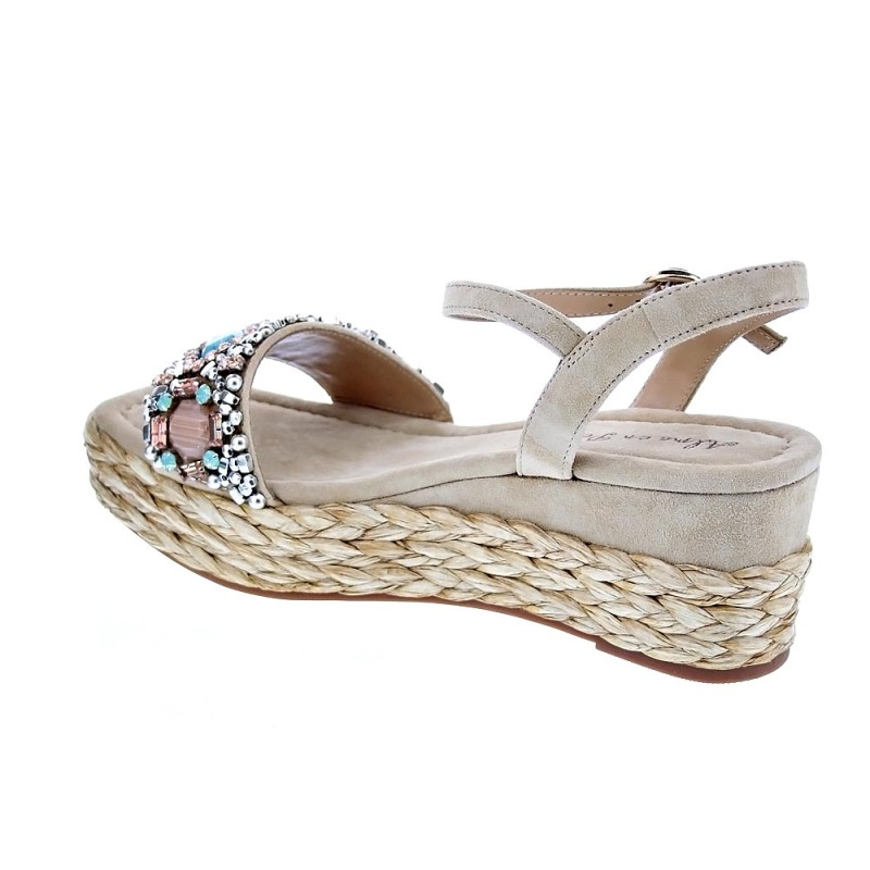 Sandalias Alma en Pena zapatos Mujer modelo V23570 Beige 