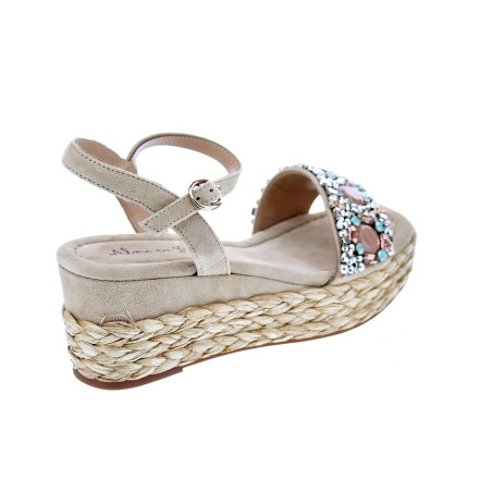 Sandalias Alma en Pena zapatos Mujer modelo V23570 Beige 