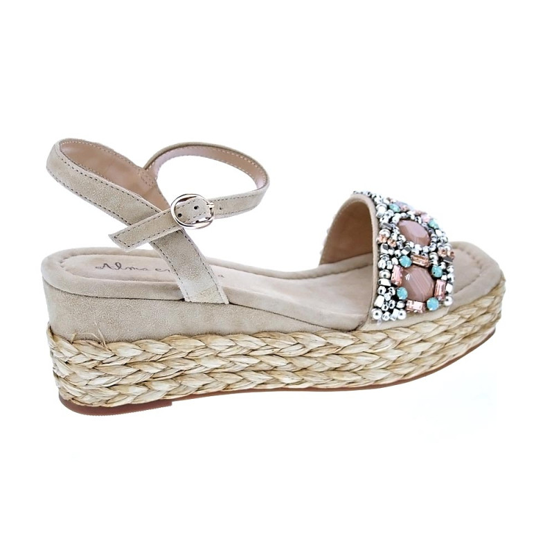 Sandalias Alma en Pena zapatos Mujer modelo V23570 Beige 