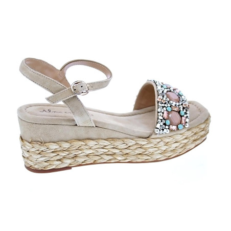 Sandalias Alma en Pena zapatos Mujer modelo V23570 Beige 