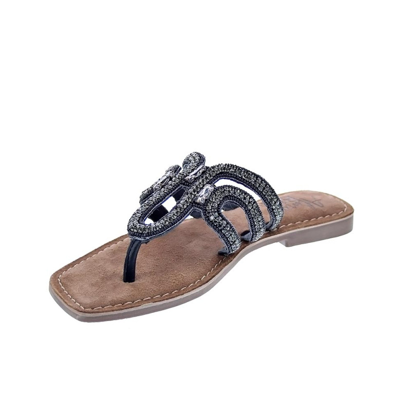 Sandalias Alma en Pena zapatos Mujer modelo V23BL2026 Negro 