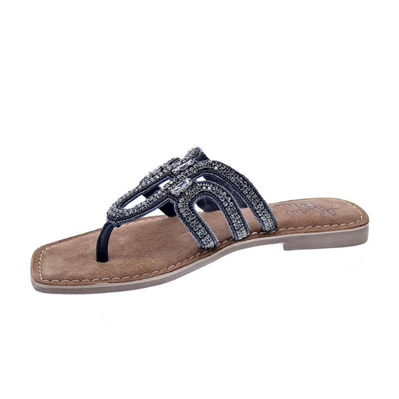 Sandalias Alma en Pena zapatos Mujer modelo V23BL2026 Negro 