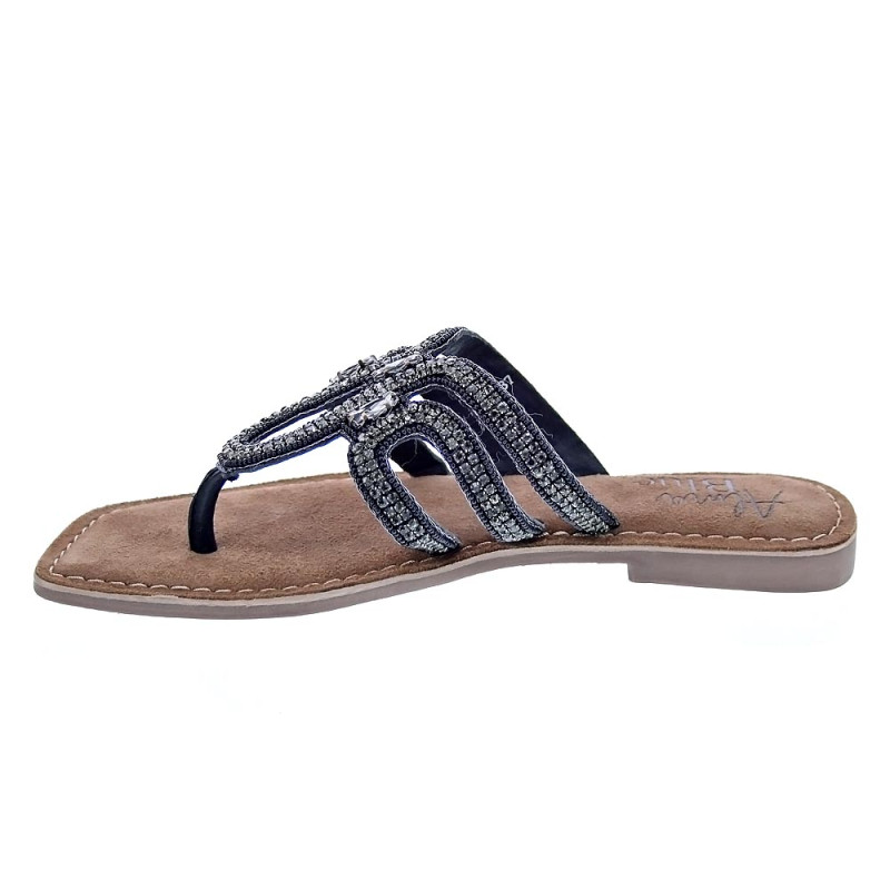 Sandalias Alma en Pena zapatos Mujer modelo V23BL2026 Negro 