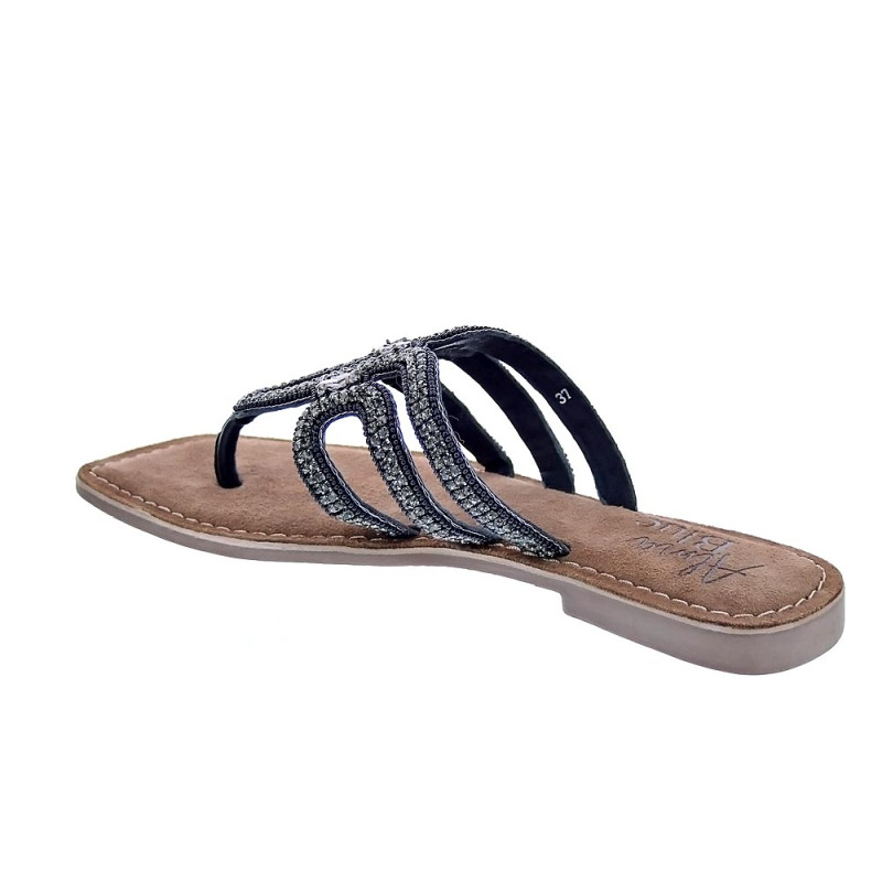 Sandalias Alma en Pena zapatos Mujer modelo V23BL2026 Negro 