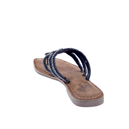 Sandalias Alma en Pena zapatos Mujer modelo V23BL2026 Negro 