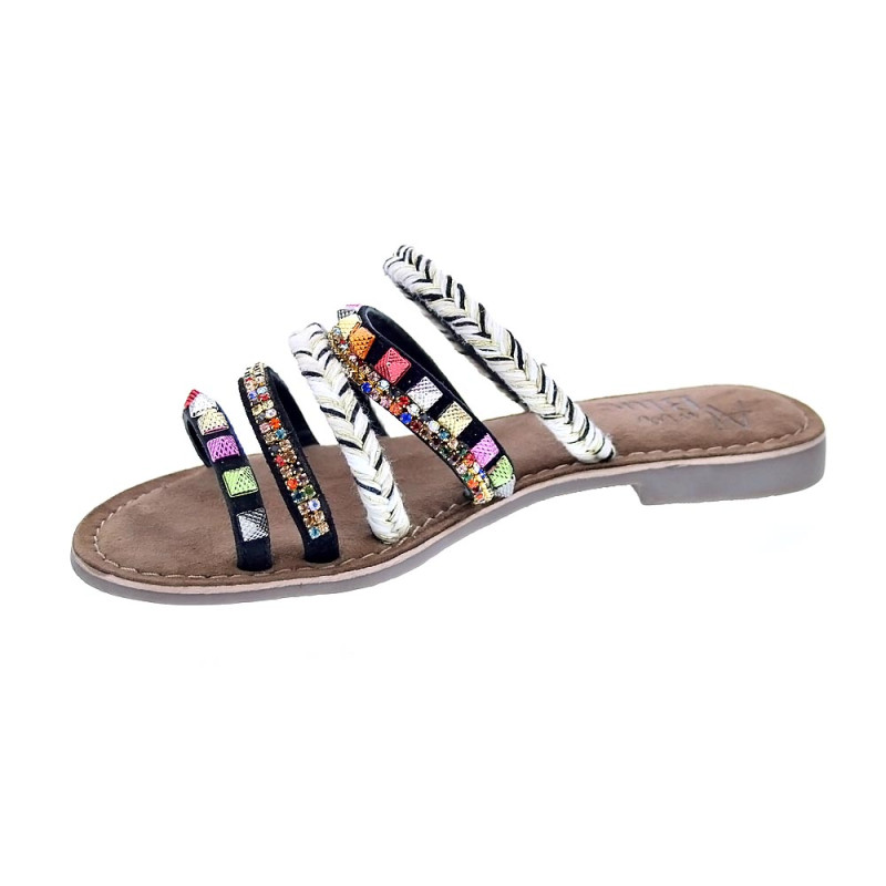 Sandalias Alma en Pena zapatos Mujer modelo V23BL2002 Negro 