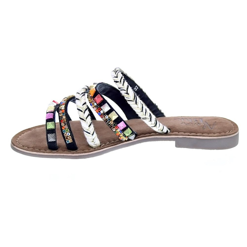 Sandalias Alma en Pena zapatos Mujer modelo V23BL2002 Negro 
