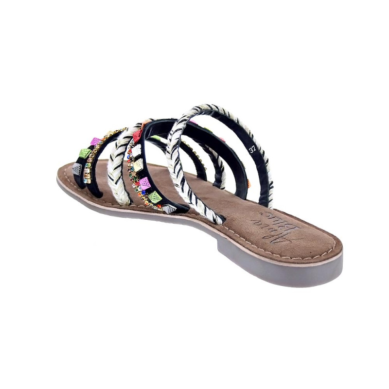 Sandalias Alma en Pena zapatos Mujer modelo V23BL2002 Negro 