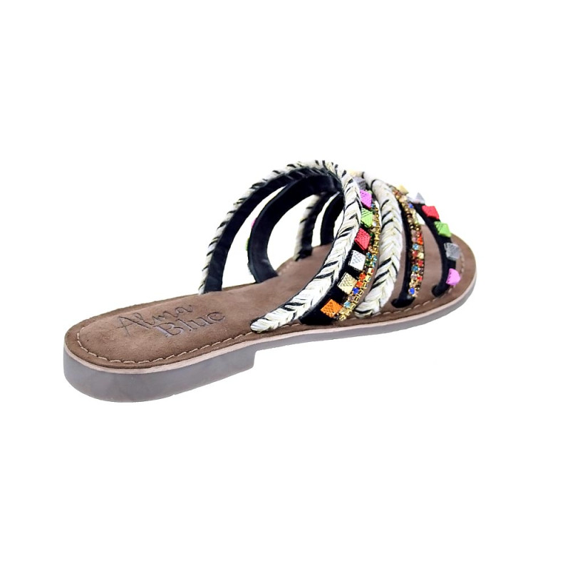 Sandalias Alma en Pena zapatos Mujer modelo V23BL2002 Negro 