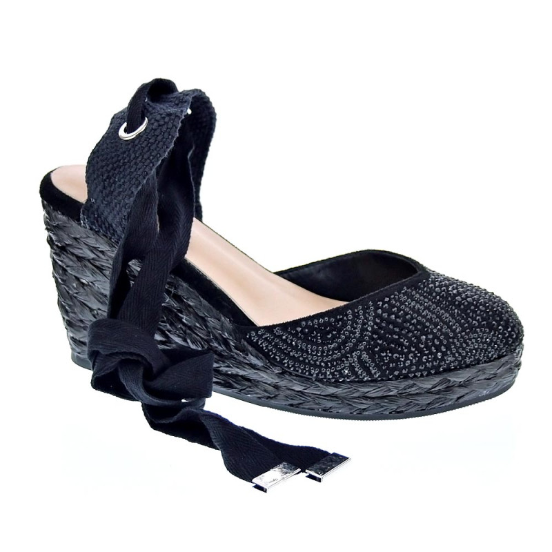 Alpargatas Alma en Pena zapatos Mujer modelo V23BL4050 Negro 