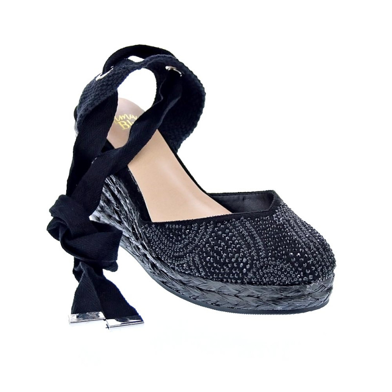 Alpargatas Alma en Pena zapatos Mujer modelo V23BL4050 Negro 
