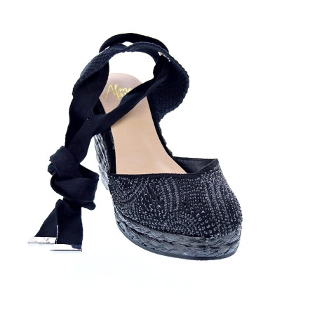 Alpargatas Alma en Pena zapatos Mujer modelo V23BL4050 Negro 