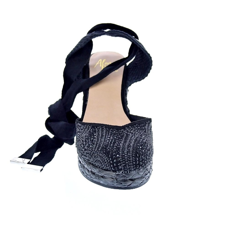 Alpargatas Alma en Pena zapatos Mujer modelo V23BL4050 Negro 
