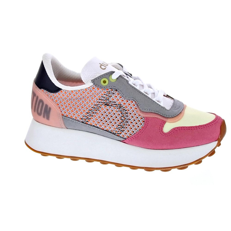 Zapatillas Duuo zapatos Mujer modelo Calma Hight 050 Rojo 