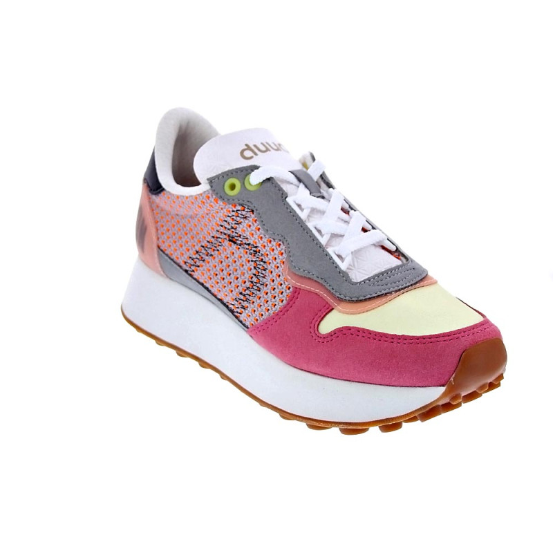 Zapatillas Duuo zapatos Mujer modelo Calma Hight 050 Rojo 