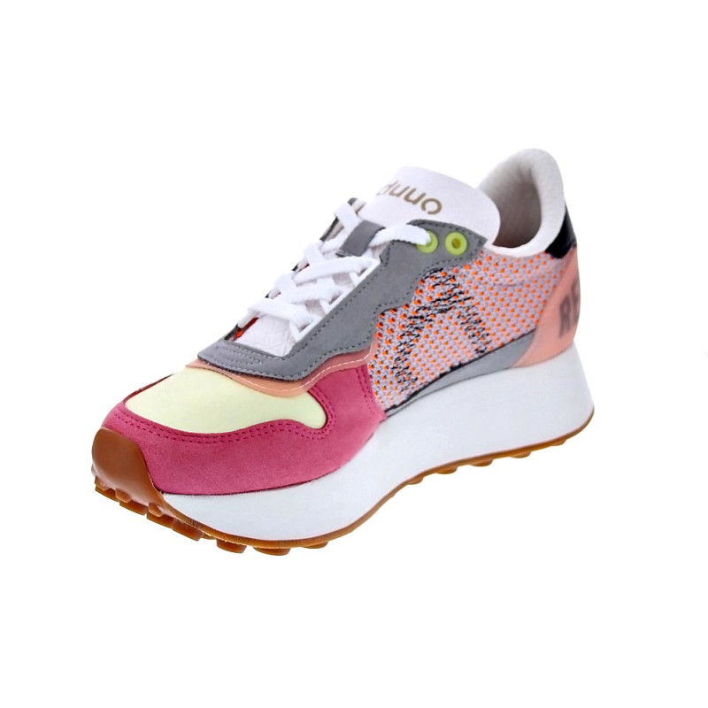 Zapatillas Duuo zapatos Mujer modelo Calma Hight 050 Rojo 