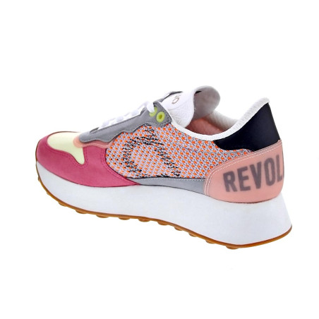 Zapatillas Duuo zapatos Mujer modelo Calma Hight 050 Rojo 