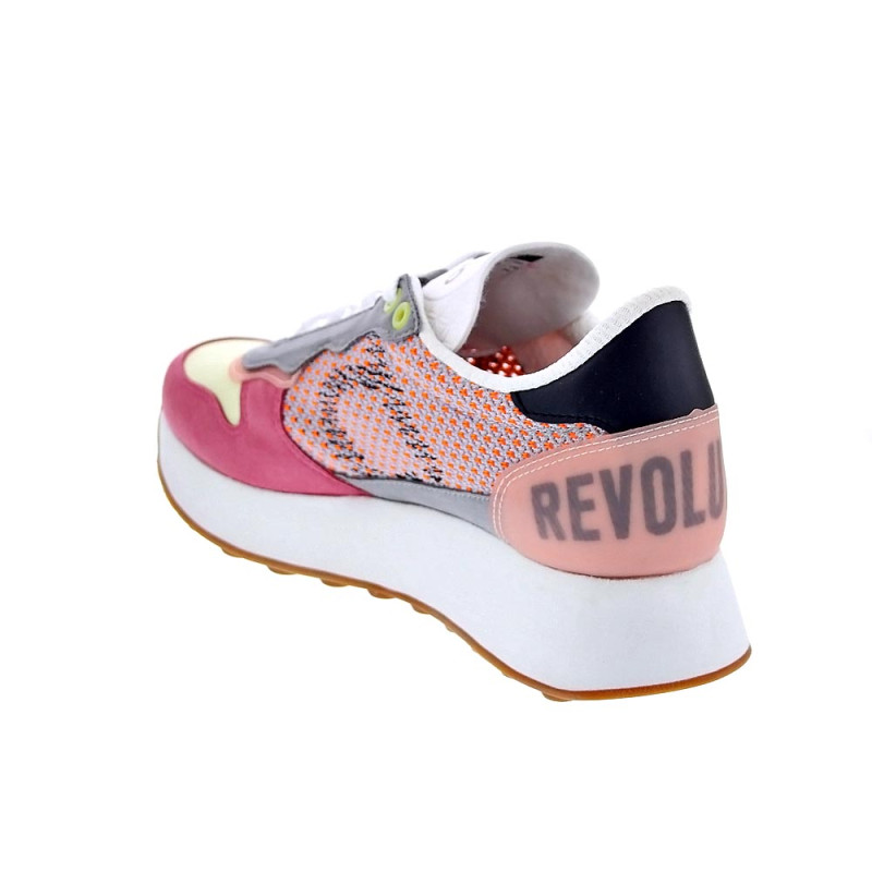 Zapatillas Duuo zapatos Mujer modelo Calma Hight 050 Rojo 